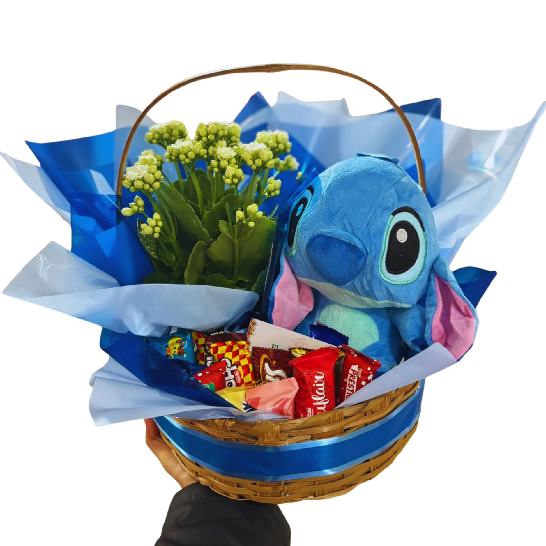 Cesta Chocolate Stitch