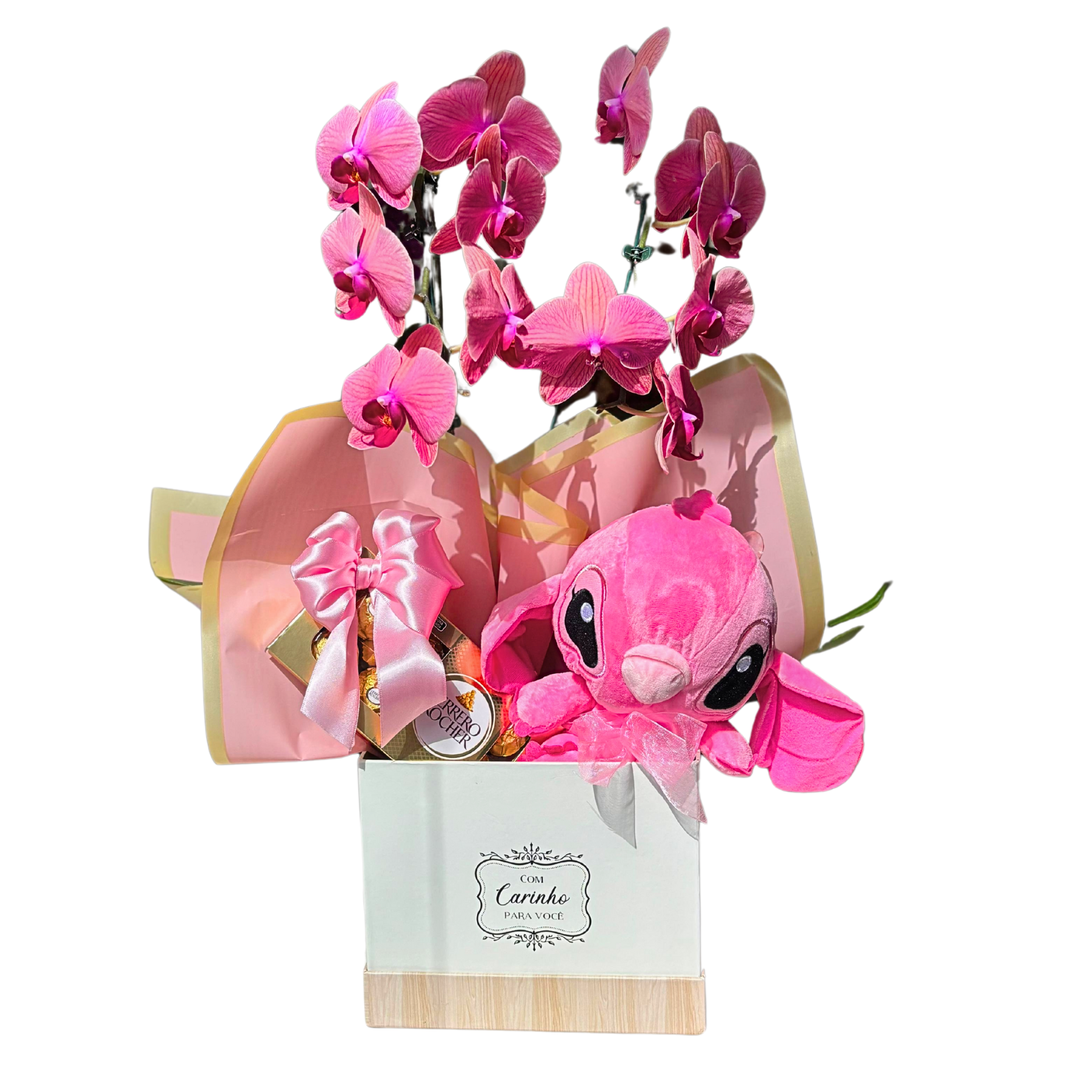 Box Premium com Orqudea e Angel