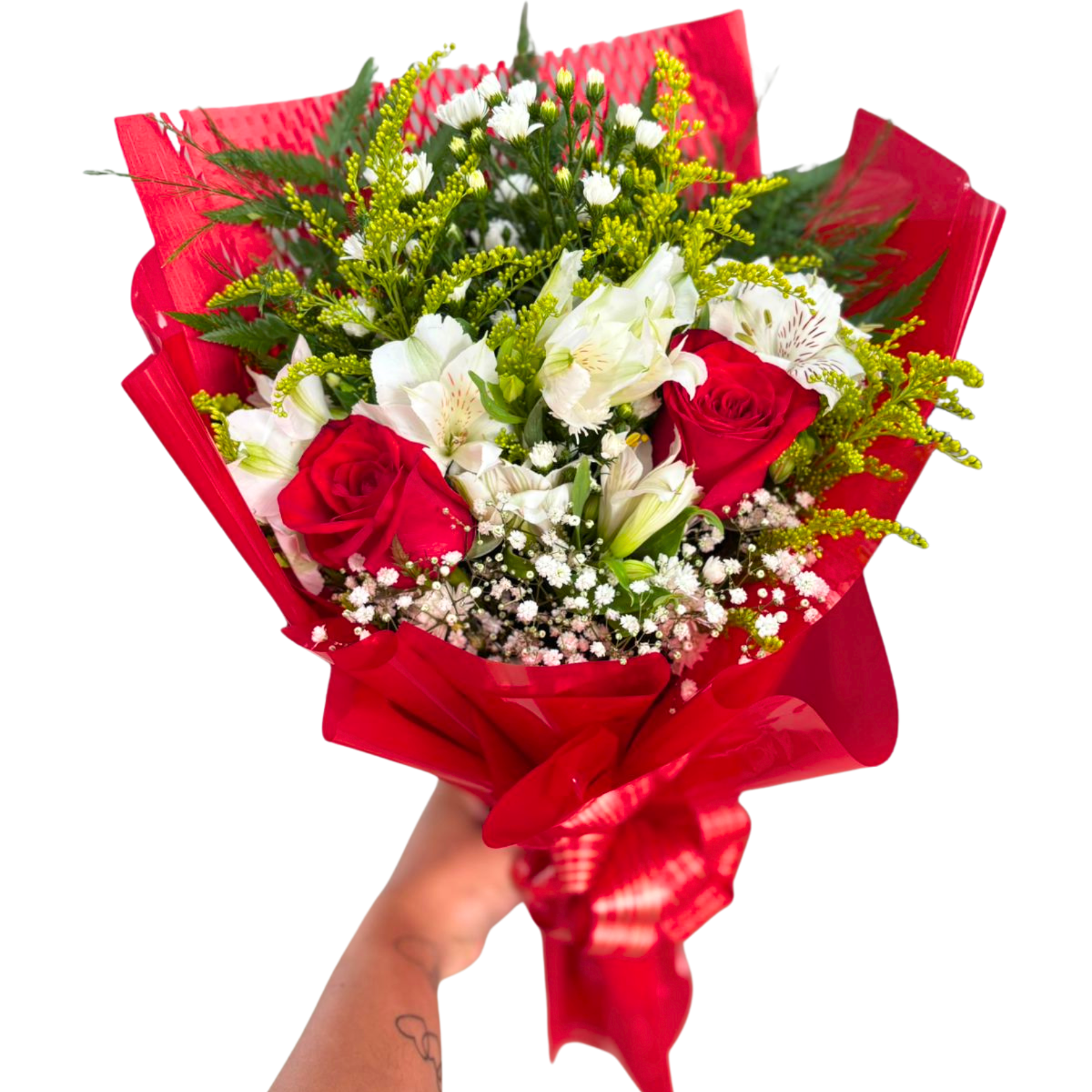 Buqu� Bailarina Vermelho